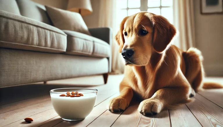 A Dogs Have Almond Milk