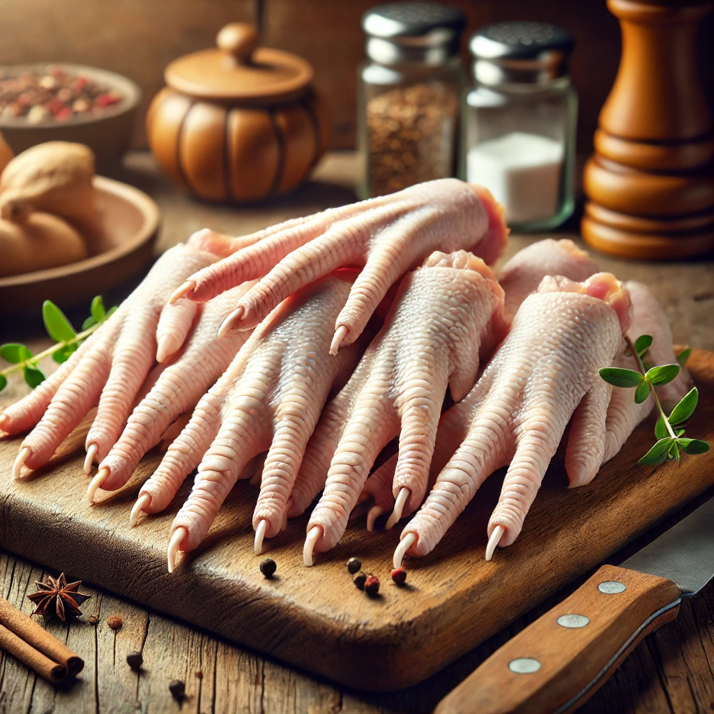 chicken feet