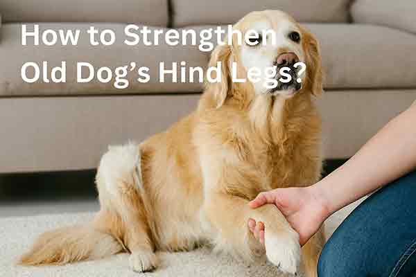 How to Strengthen Old Dog's Hind Legs