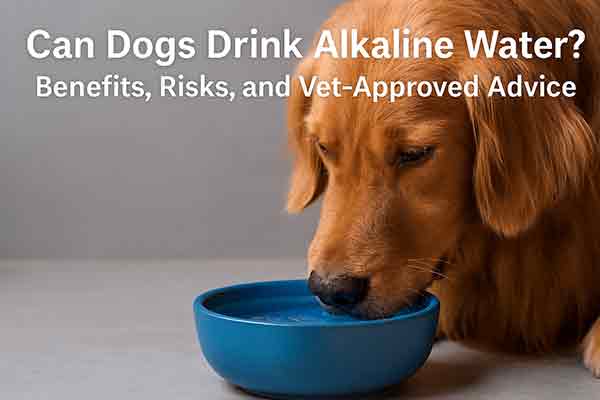 can dogs drink alkaline water
