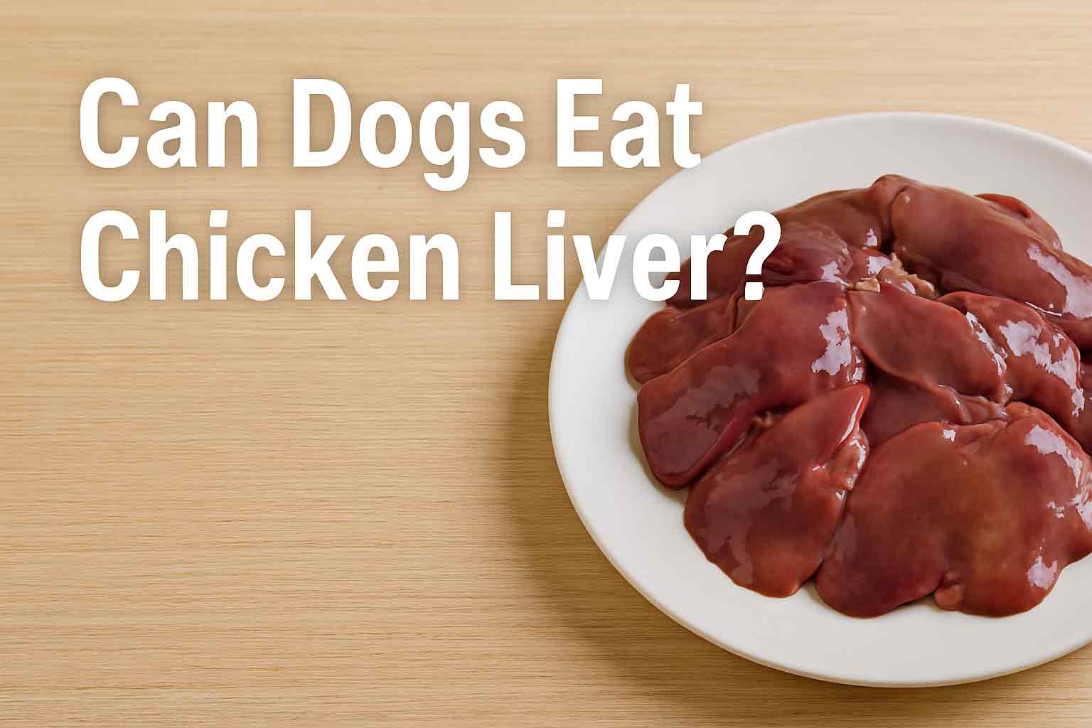 can dogs eat chicken liver