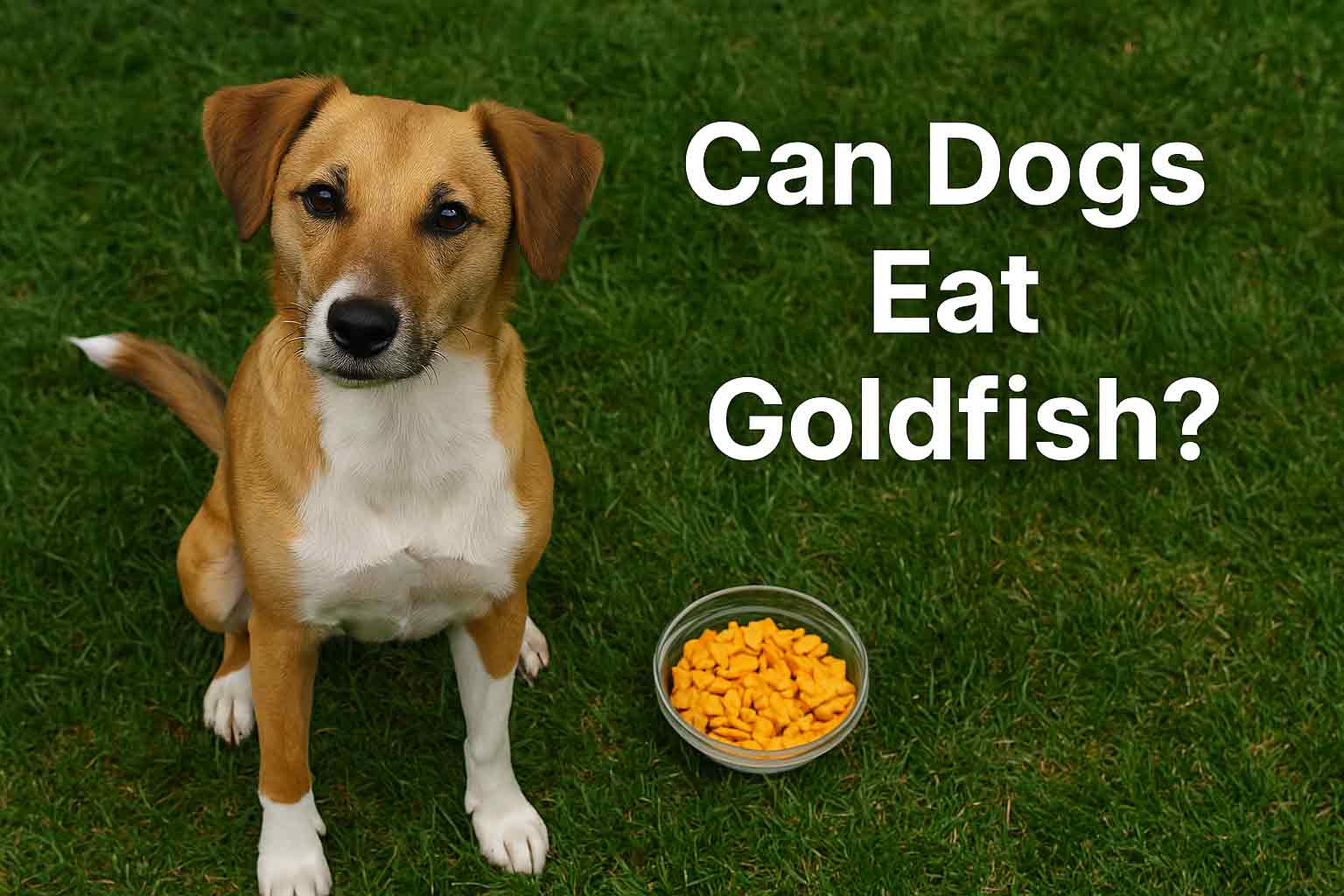 can dogs eat goldfish