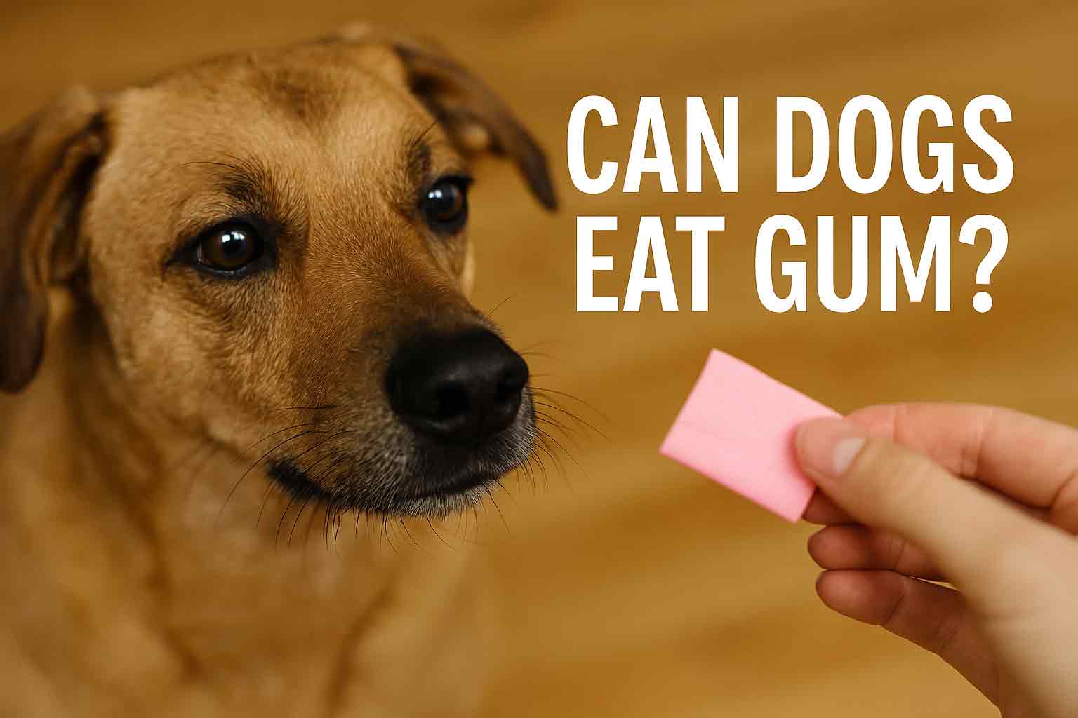 can dogs eat gum