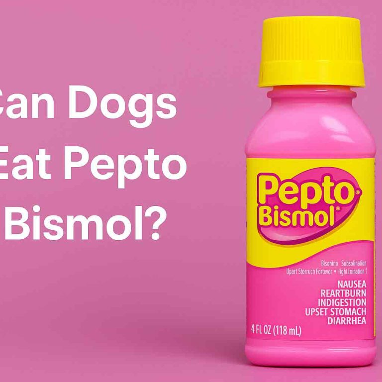 can dogs eat pepto bismol