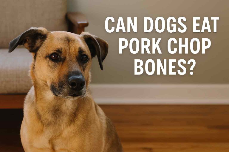 can dogs eat pork chop bones