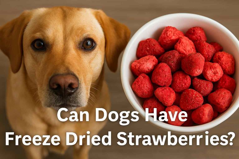 can dogs have freeze dried strawberries