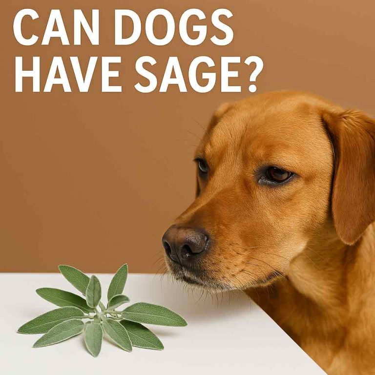 can dogs have sage