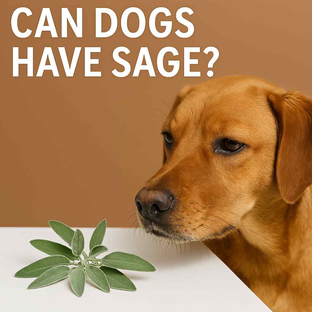 can dogs have sage