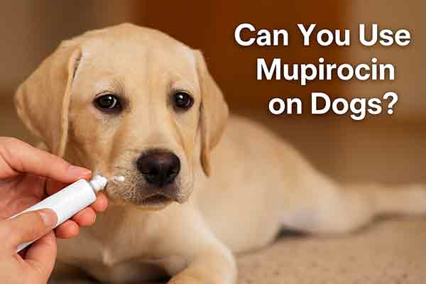can you use mupirocin on dogs