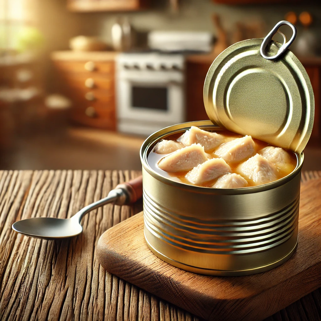 canned chicken
