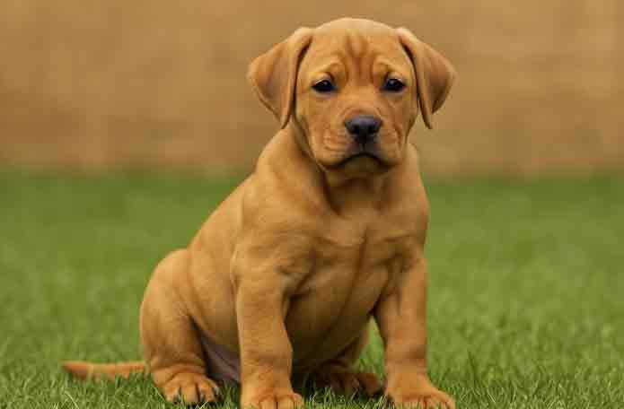 how muscular should a puppy be dog
