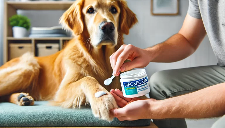 put neosporin on a dog