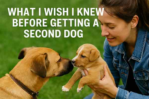 what i wish i knew before getting a second dog