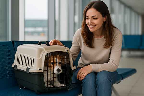 how to fly with your dog