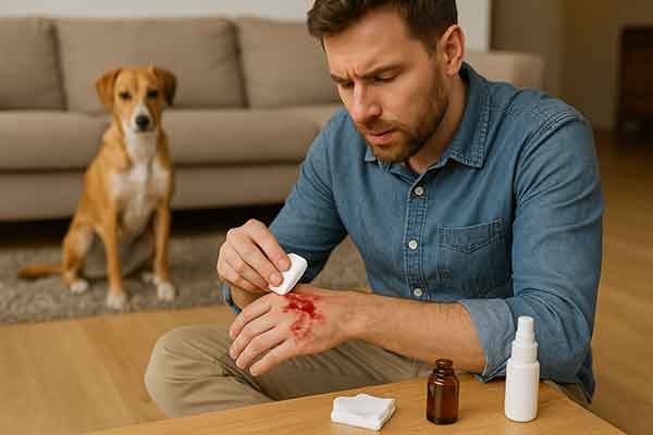 what to do if a dog bites you