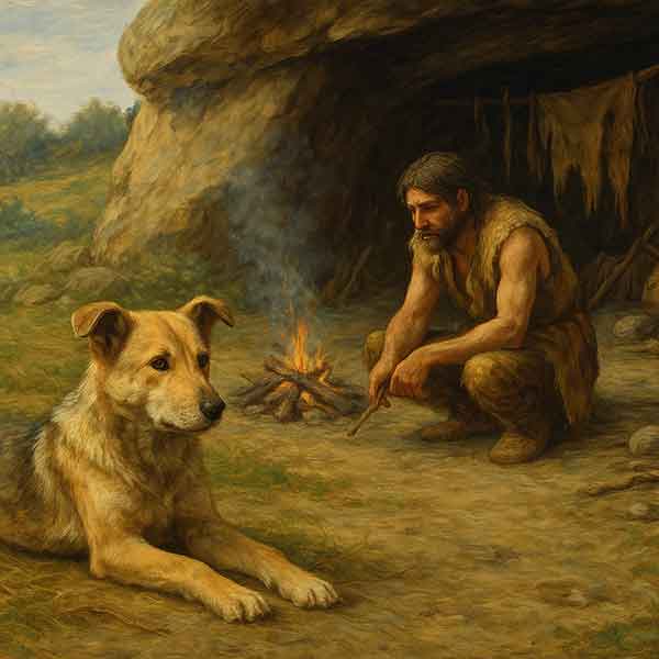 when was the dog domesticated
